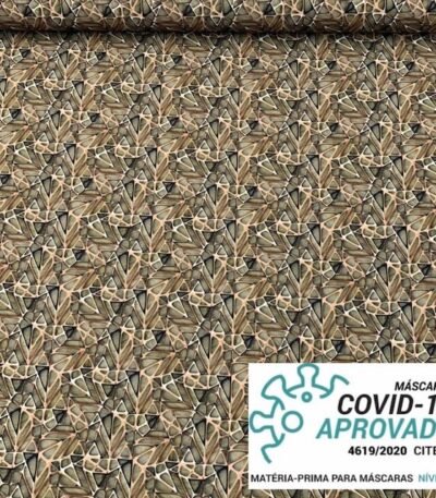 Tecido Covid – Gold