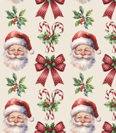 Tecido Decoração Policanvas Natal