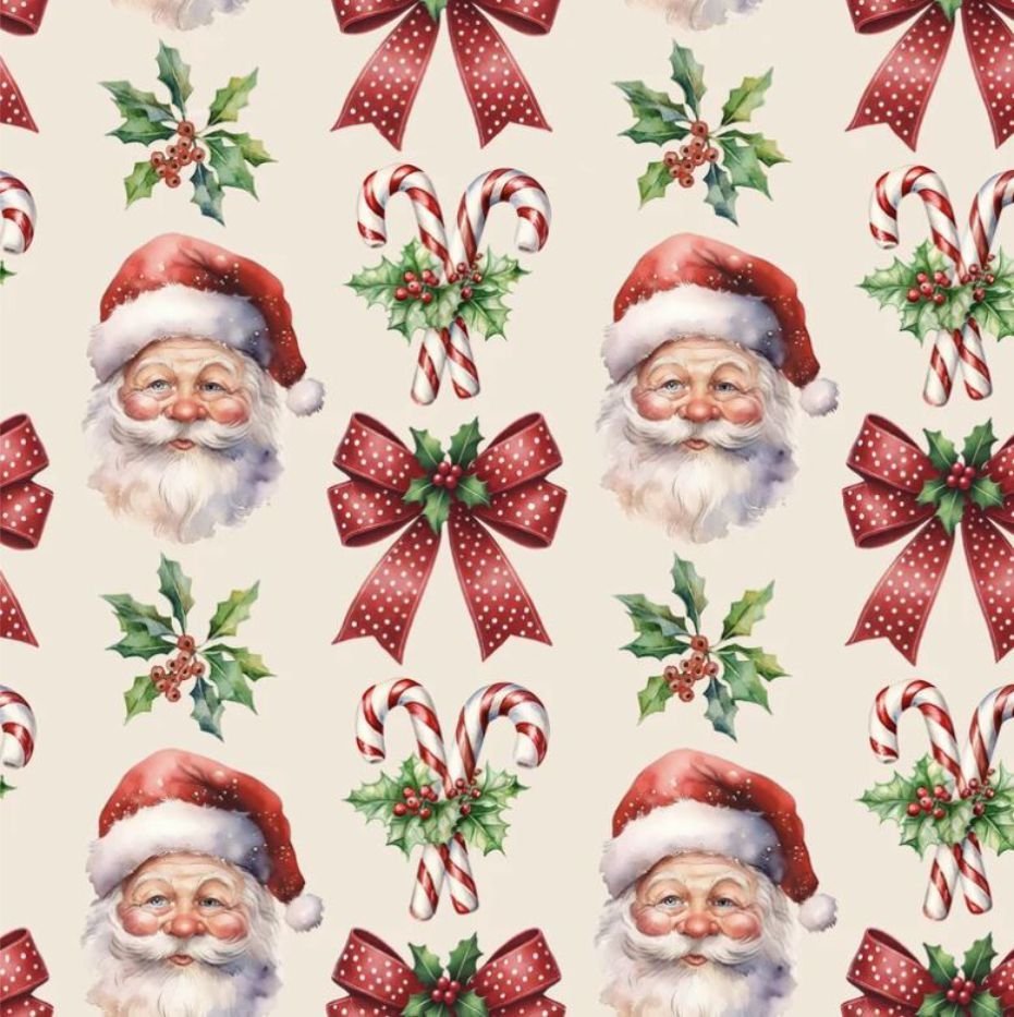Tecido Decoração Policanvas Natal