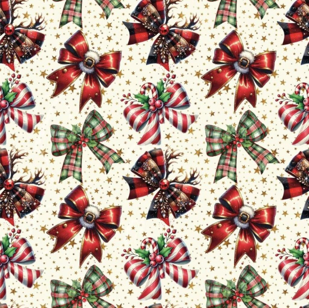 Tecido Decoração Policanvas Natal