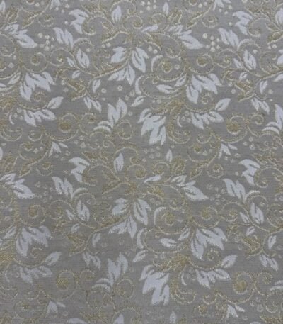 Tecido Panamá Lurex Natal Dourado 2,80 mt Largura
