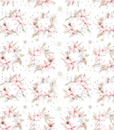 Tecido Decoração Policanvas Azevinho de Natal