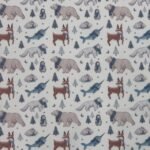 Tecido Popeline Animais – Branco