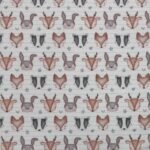 Tecido Popeline Animais – Branco
