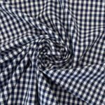 Tecido Vichy – Azul Marinho 6mm