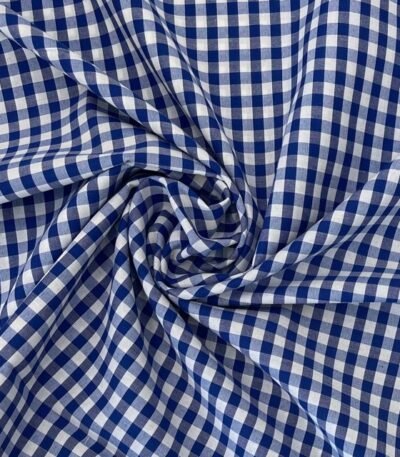 Tecido Vichy – Azul Porto 6mm