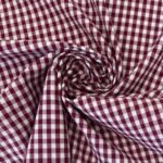 Tecido Vichy – Bordeaux 6mm