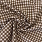 Tecido Vichy – Castanho 6mm