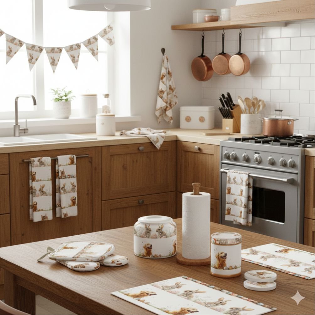 Tecido Tecido com Barras Animais Violet Fabrics