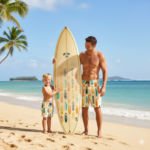 Tecido p/ Calções de Banho Tactel Surf – Cru - imagem 2
