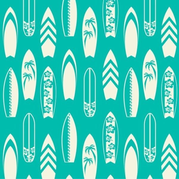 Tecido p/ Calções de Banho Tactel Surf – Azul Turquesa