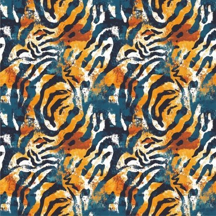 Lycra Estampada Animal Print – Tigre