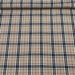 Tartan Bege + Veludo Vermelho - imagem 2