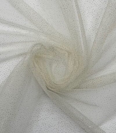 Tule Glitter – Bege/Gold