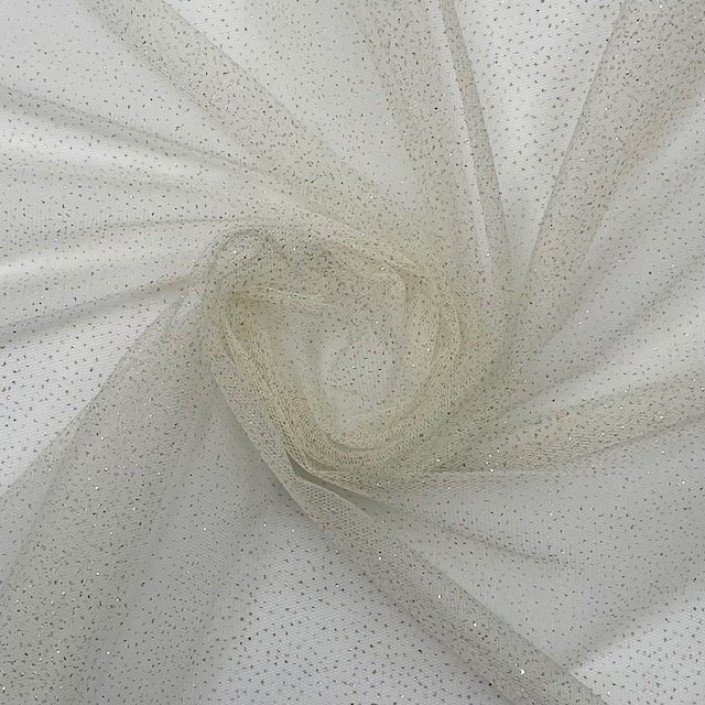 Tule Glitter – Bege/Gold