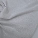 Tule c/ Elastano Glitter – Branco/Silver - imagem 2