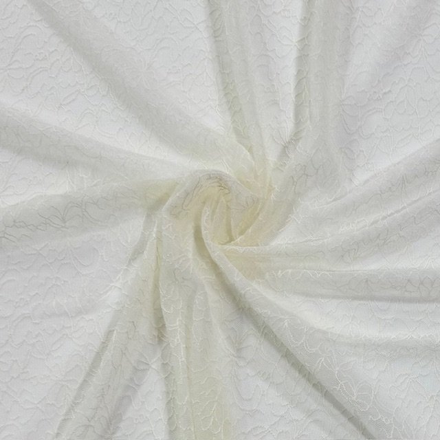 Renda Tule c/ Elastano – Pérola