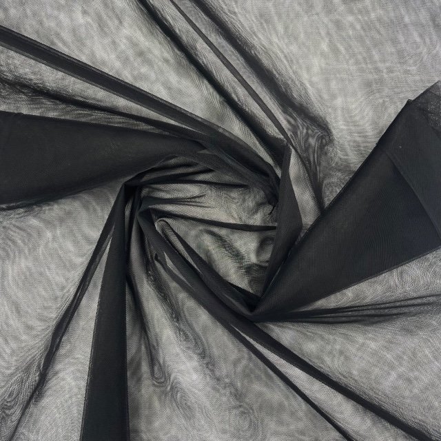Tule de Noiva – Preto