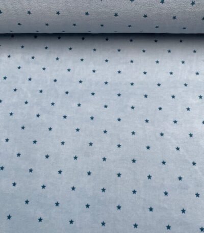 Veludo Baby Star – Azul