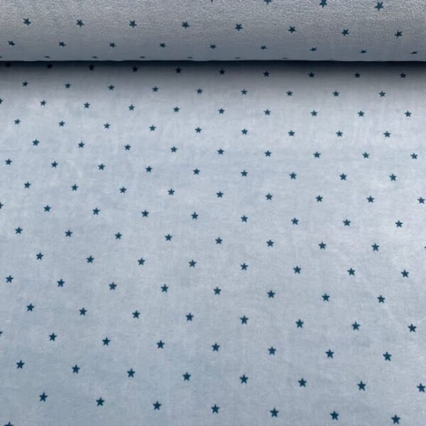 Veludo Baby Star – Azul