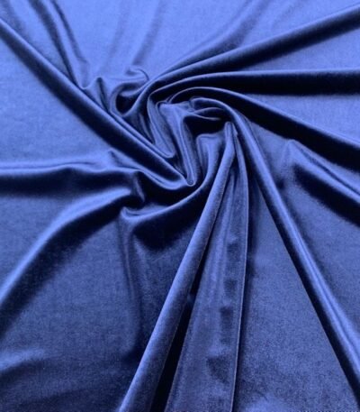 Veludo c/ Lycra – Azul Marinho