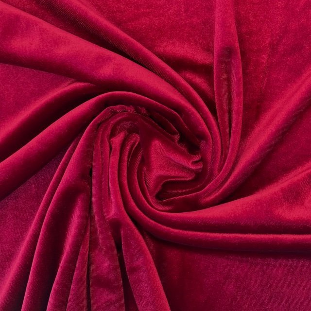 Veludo com Lycra – Bordeaux