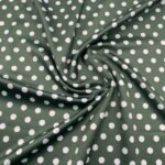 Seda Crepe – Bolas – Verde