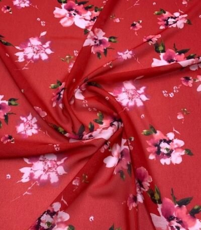Chiffon – Vermelho