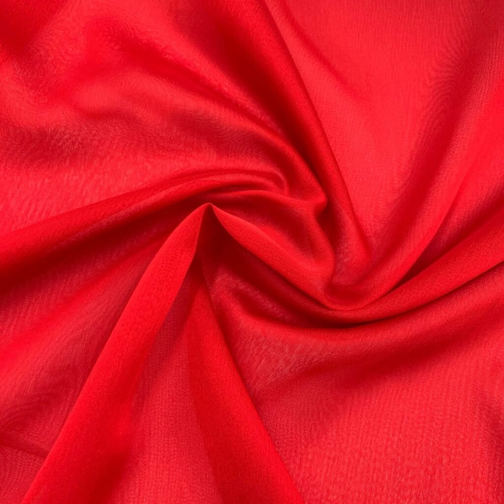 Chiffon Riscado – Vermelho