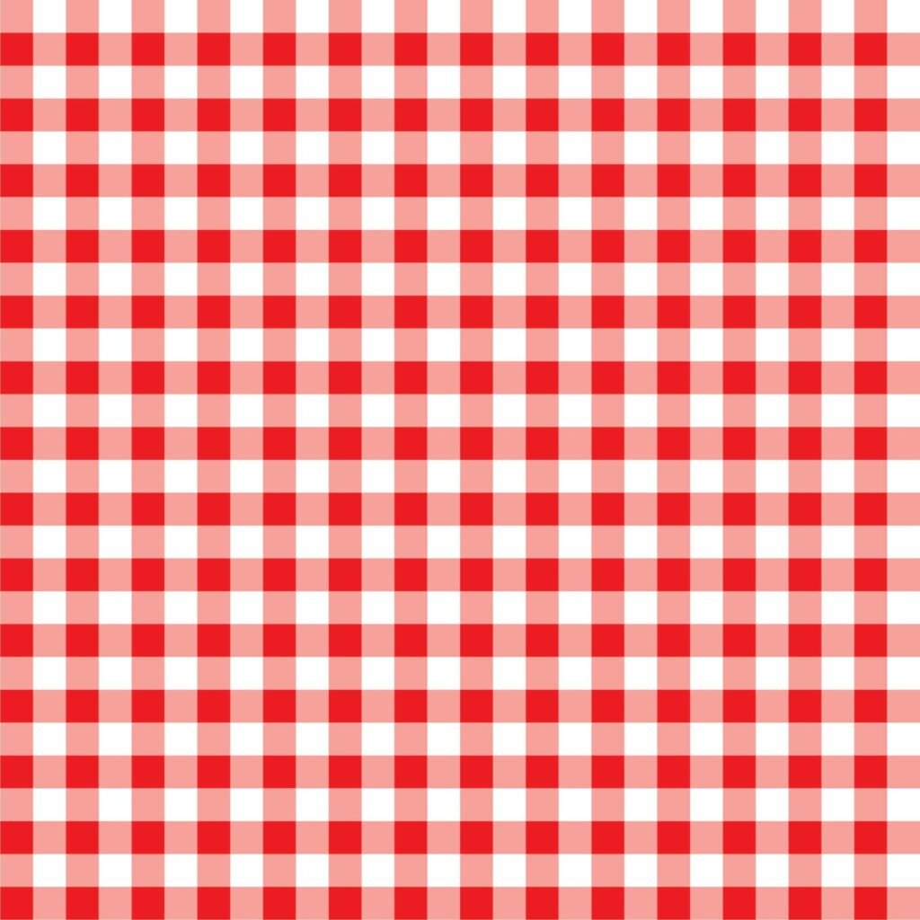 Policanvas Xadrez 1cm – Vermelho