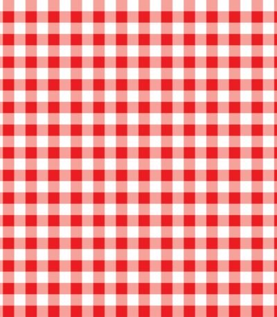 Policanvas Xadrez 1cm – Vermelho