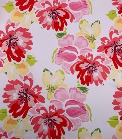Seda Crepe – Vermelho