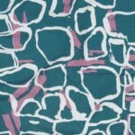 Viscose Abstract – Azul Petróleo - imagem 3