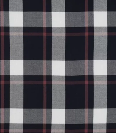 Viscose Check – Azul