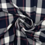 Viscose Check – Azul - imagem 2