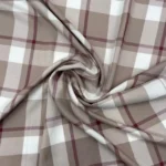 Viscose Check – Bege - imagem 2