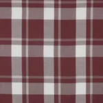 Viscose Check – Bordeaux