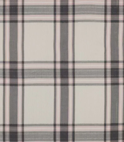 Viscose Check Lurex – Bege
