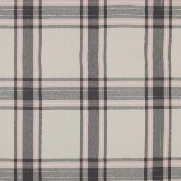 Viscose Check Lurex – Bege