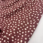 Viscose Dots – Bordeaux - imagem 3