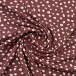 Viscose Dots – Bordeaux - imagem 2