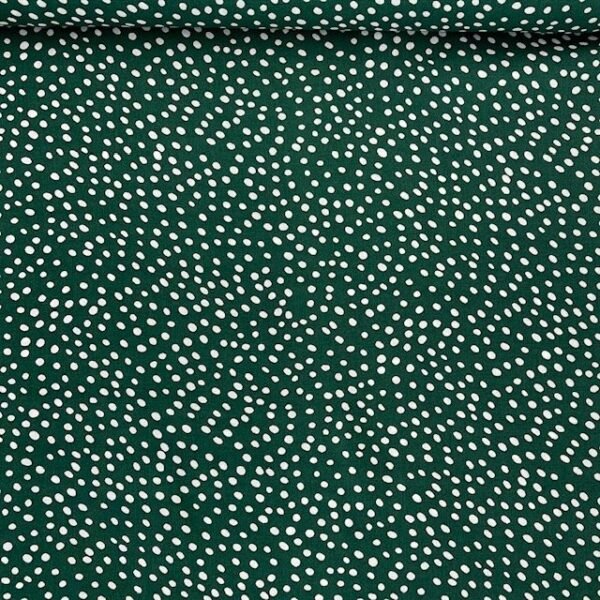 Viscose Estampada Pintas – Verde