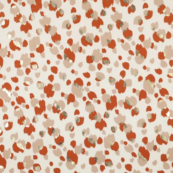 Viscose Leo Foil Gold – Crú