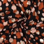 Viscose Leo Foil Gold – Preto - imagem 3