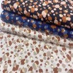 Viscose Leo Foil Gold – Azul Marinho - imagem 4