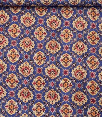 Viscose Paisley – Azul