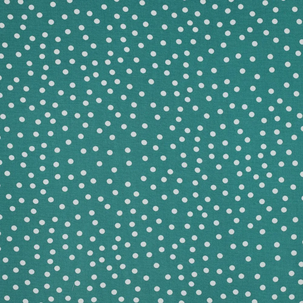 Viscose Pintas – Turquesa