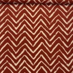 Viscose Zig Zag – Brique