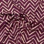 Viscose Zig Zag – Mauve - imagem 2