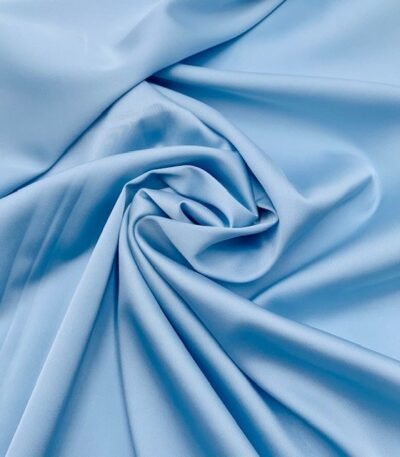 Seda com Lycra – Azul